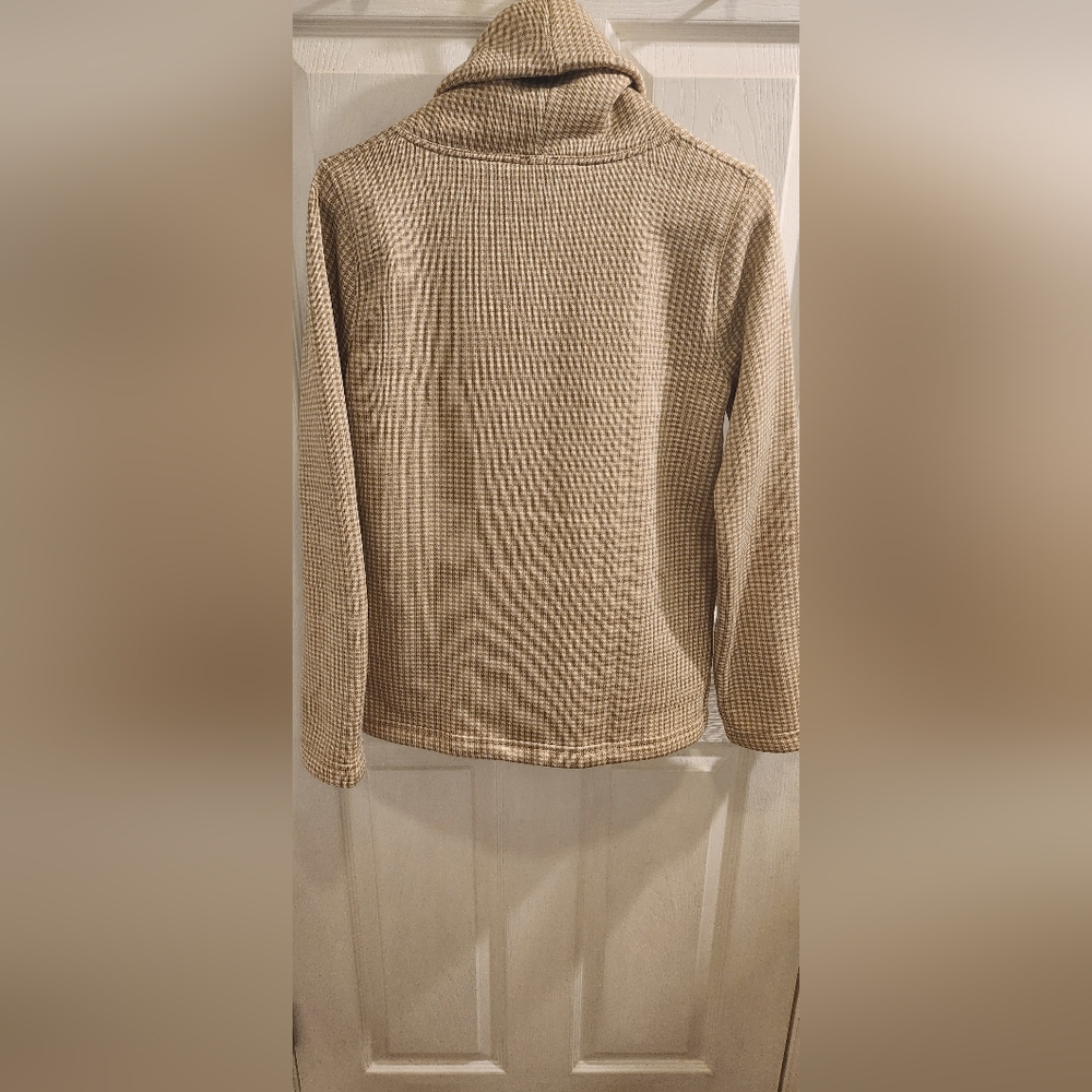 J.Crew Tan Houndstooth Blazer